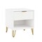 Manhattan Comfort DUMBO 1.0 Nightstand in White NS001-WH - alternate 10